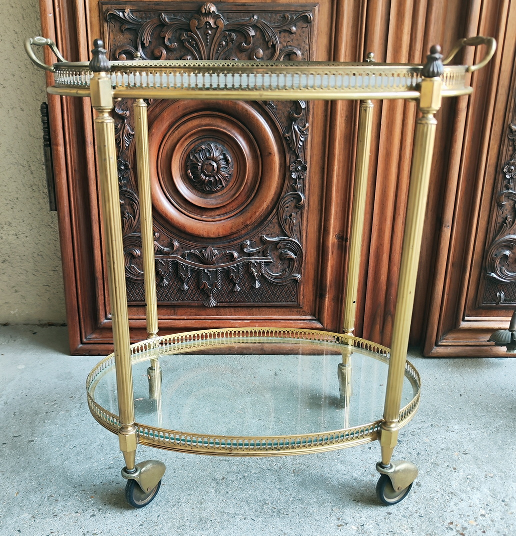 A Maison Jansen Drinks Trolley 